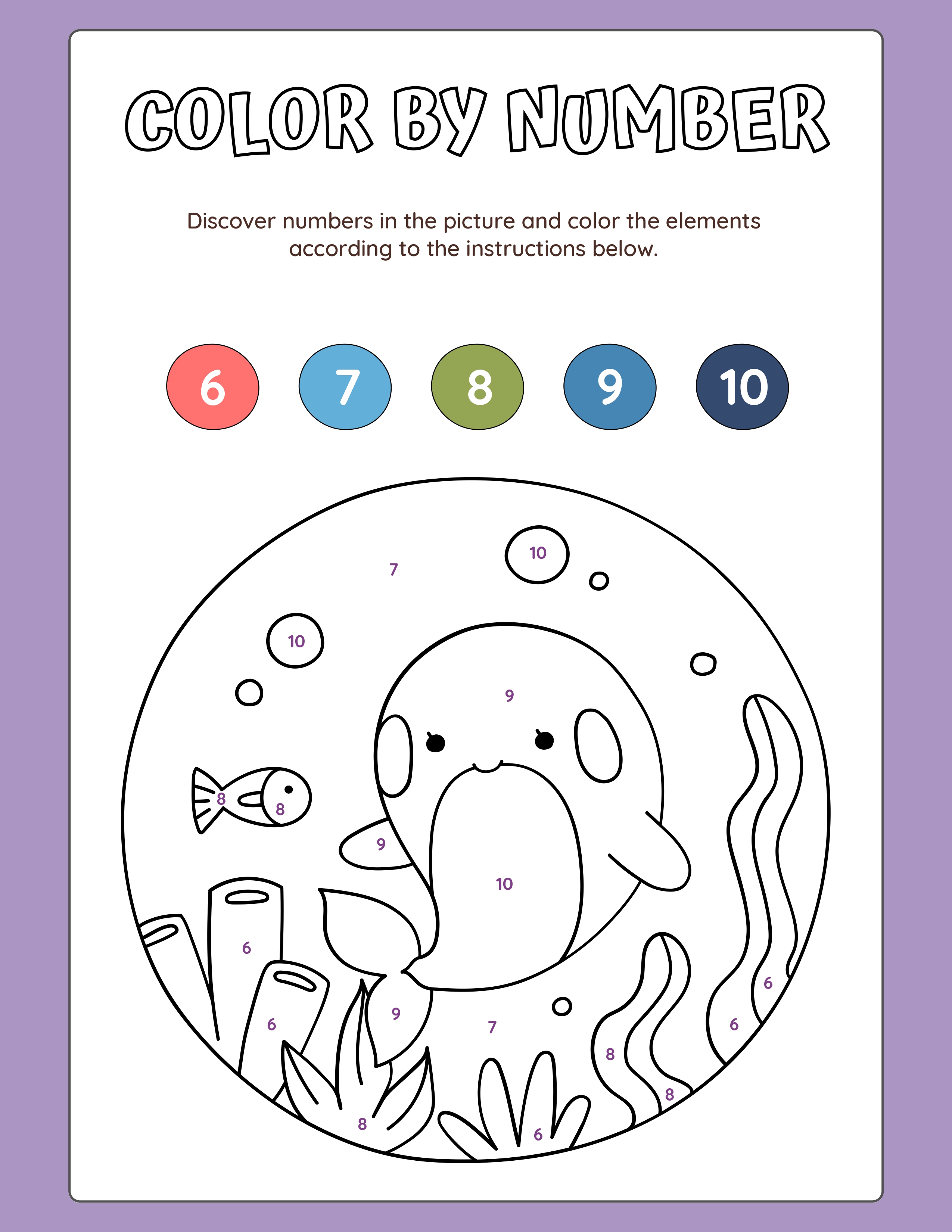 Colors Activity Worksheet